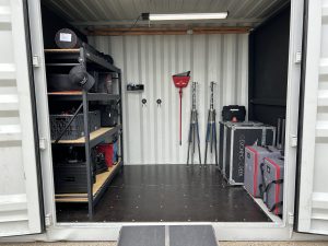 inside of gaffer container