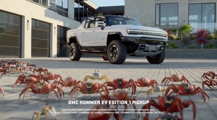 GMC Hummer EV – “King of CrabWalk”