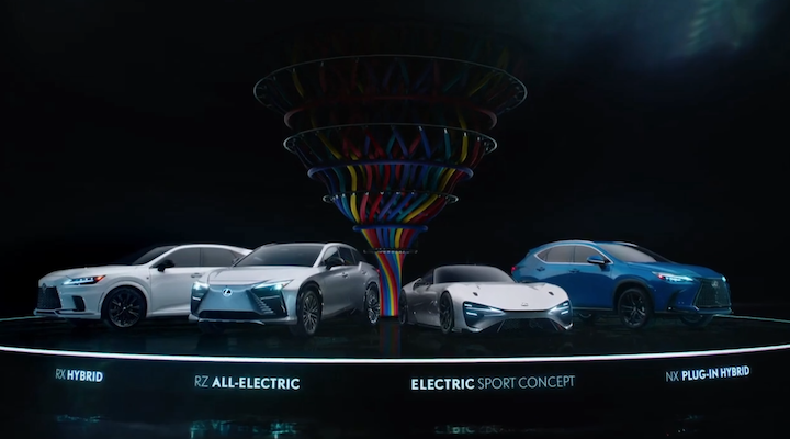 Introducing Lexus. Electrified.